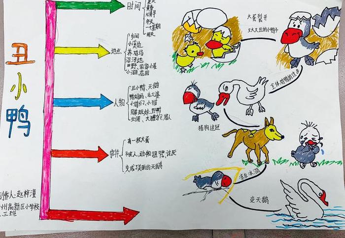 三年级安徒生童话思维导图 - 安徒生思维导图怎么画