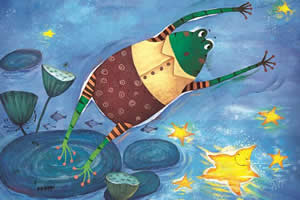 青蛙-小青蛙捉星星