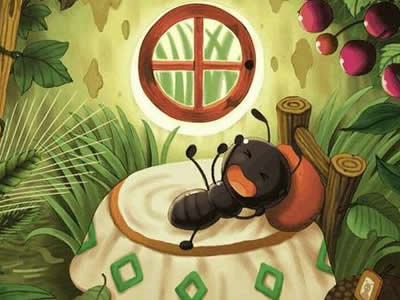 睡前故事-小蚂蚁造房子