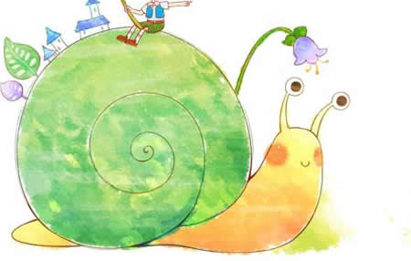 刺猬-守信用的小蜗牛
