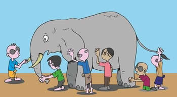 大象-盲人摸象