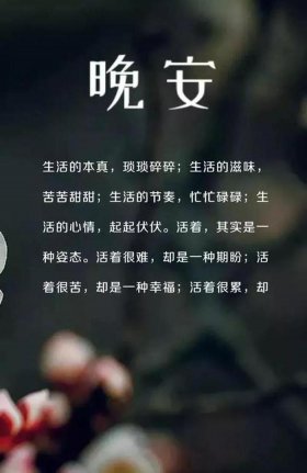 给女朋友晚安的暖心句子简短 - 睡前情话最暖心短句