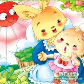 幼儿睡前小白兔故事、小白兔和牛牛村的睡前故事