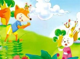 《狐狸与兔子》的故事免费阅读，小兔子和狐狸先生的故事