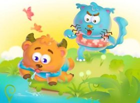 小毛驴和大灰狼的故事插图 狼和小羊故事图片