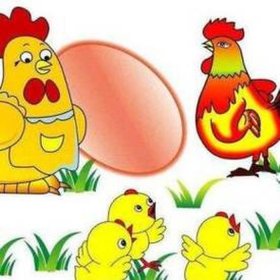 爱吹牛的小公鸡故事图片 - 牛人吹牛的人是谁