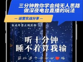 治愈系哄睡电台直播 哄睡电台故事