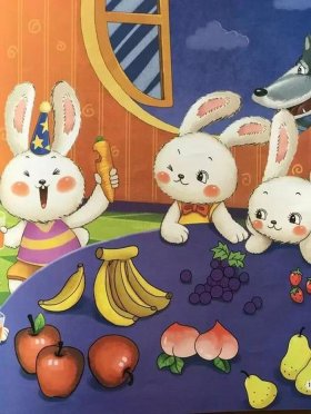 大灰狼与小白兔的故事睡觉前 - 睡前故事大灰狼和小白兔