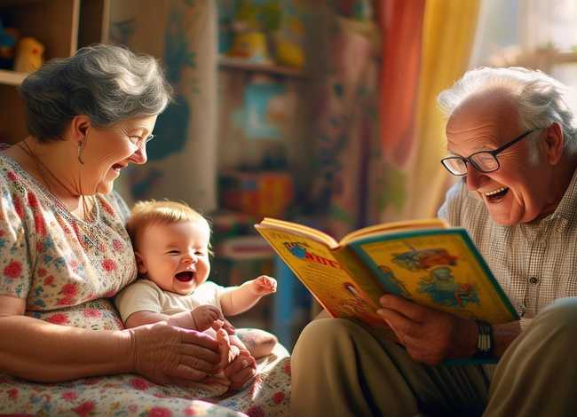 儿童故事胖孙子；幼儿故事胖奶奶和瘦爷爷