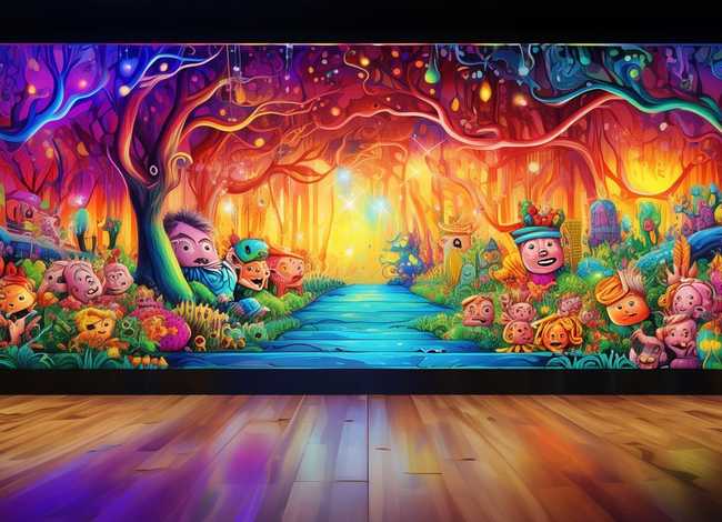 儿童绘本故事图片素材 儿童绘本故事图片横版素材