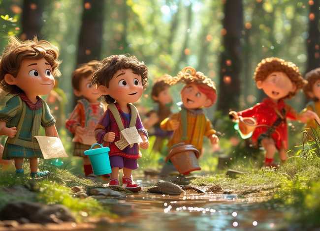 儿童寻找宝藏历险故事 幼儿寻找宝藏的历险故事 儿童寻找宝藏历险故事 幼儿寻找宝藏的历险故事