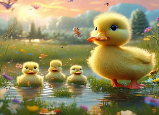 关于小鸭子的儿童故事（关于小鸭子幼儿故事大全）