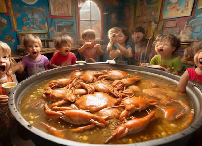 吃螃蟹的故事儿童版、吃螃蟹的历史故事