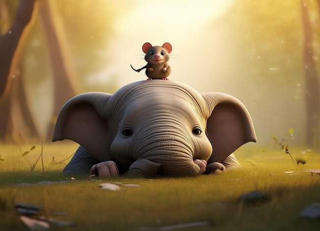 幼儿故事小老鼠吃大象简短200字 幼儿故事小老鼠吃大象简短200字怎么写