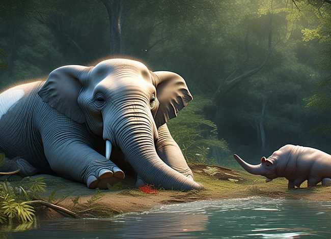 睡前故事 大象 睡前故事大象和河马 睡前故事 大象 睡前故事大象和河马