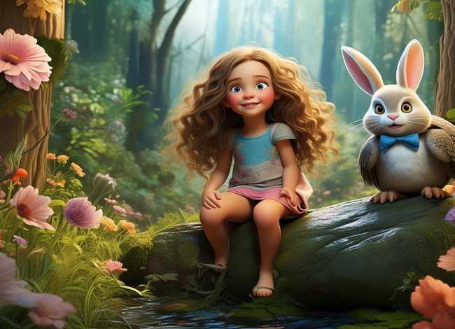 4岁女儿童故事；4岁小女孩故事