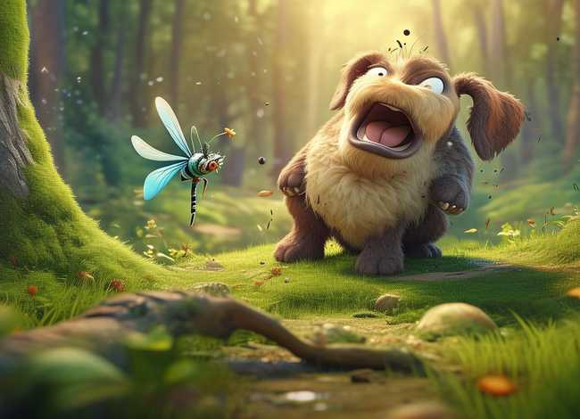 粗心的小蜻蜓儿童故事 粗心的小狗幼儿故事 粗心的小蜻蜓儿童故事 粗心的小狗幼儿故事