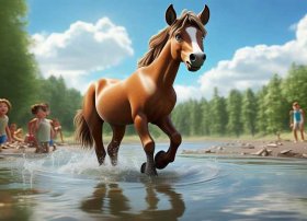 小儿故事小马过河视频，小儿故事小马过河视频大全