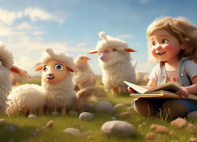 儿童故事羊的故事；幼儿关于羊的故事