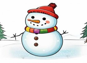 雪人绘本故事图片 - 雪人绘本故事图片简笔画