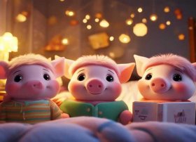 七岁儿童听的睡前故事三只小猪 0-3岁睡前故事三只小猪