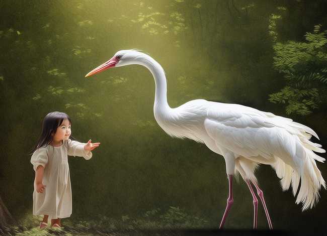 鹤童故事;鹤寓言故事 鹤童故事;鹤寓言故事