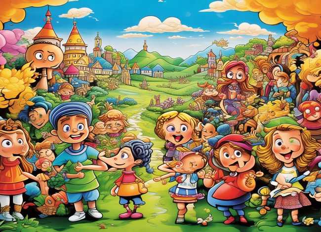儿童故事大全图，儿童故事大全图片