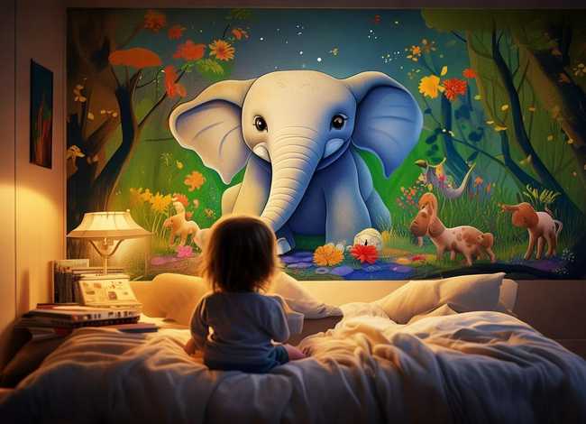 大象的故事儿童睡前故事 - 幼儿睡前故事大象的故事