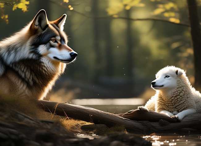 睡前故事大全在线听之《小羊和狼》;故事大全 睡前故事狼和小羊视频 睡前故事大全在线听之《小羊和狼》;故事大全 睡前故事狼和小羊视频