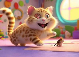 幼儿视频故事，幼儿视频故事猫和老鼠