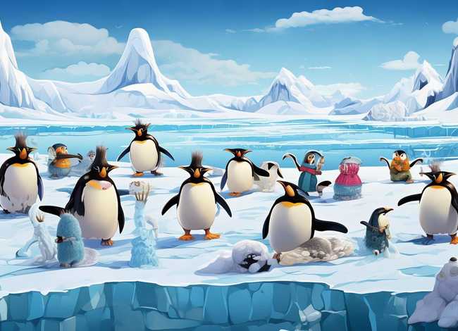 冰川趣味故事合集、冰川趣味故事合集视频