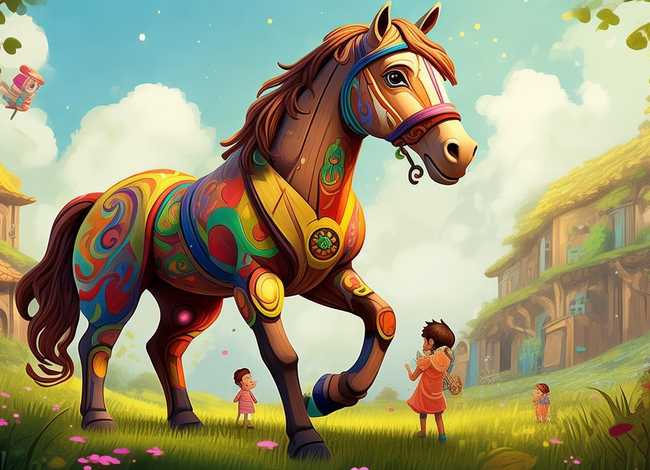 木马的故事绘本,木马的故事绘本图片 木马的故事绘本,木马的故事绘本图片