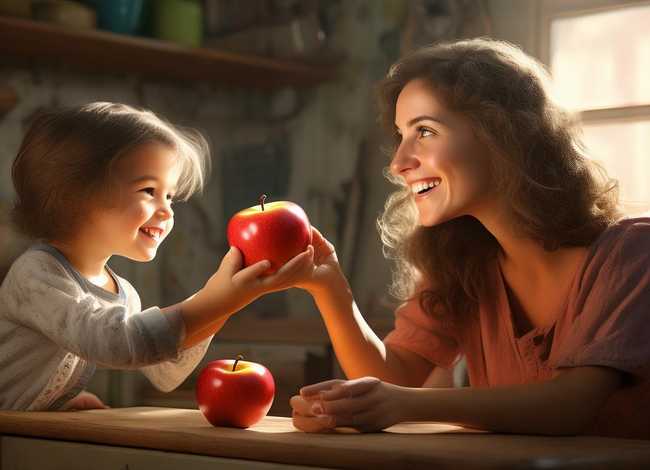 儿童简短小故事给妈妈一个苹果 一个苹果的小故事 儿童简短小故事给妈妈一个苹果 一个苹果的小故事