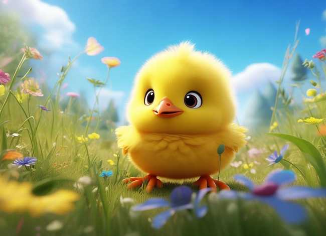 儿童故事小鸡球球找妈妈，小鸡球球找妈妈绘本故事