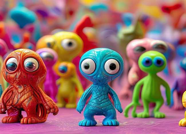 儿童绘本故事推荐古怪的外星人（奇形怪状的外星人儿童画）