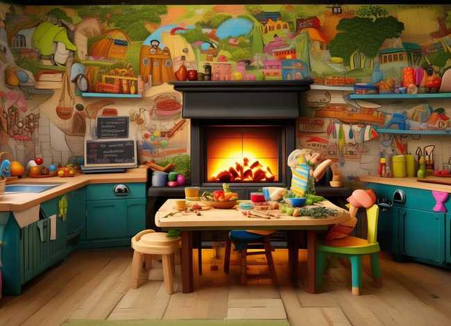 厨师故事儿童睡前（厨师幼儿园故事绘本）