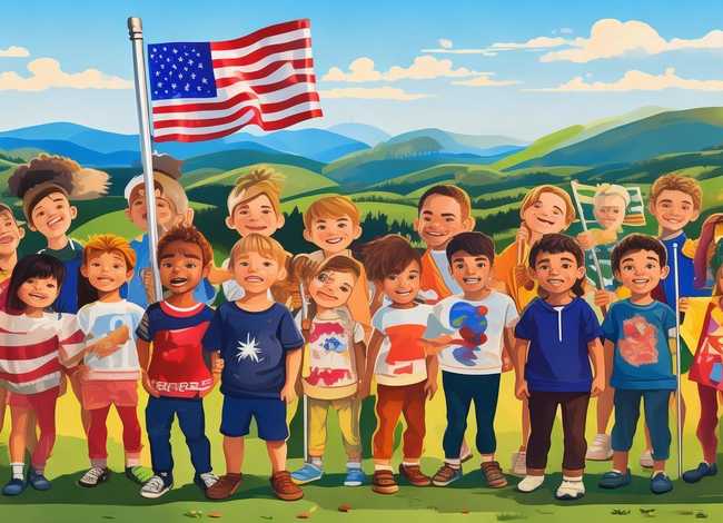 爱国主义儿童画大图片怎么画、爱国主义的儿童画怎么画