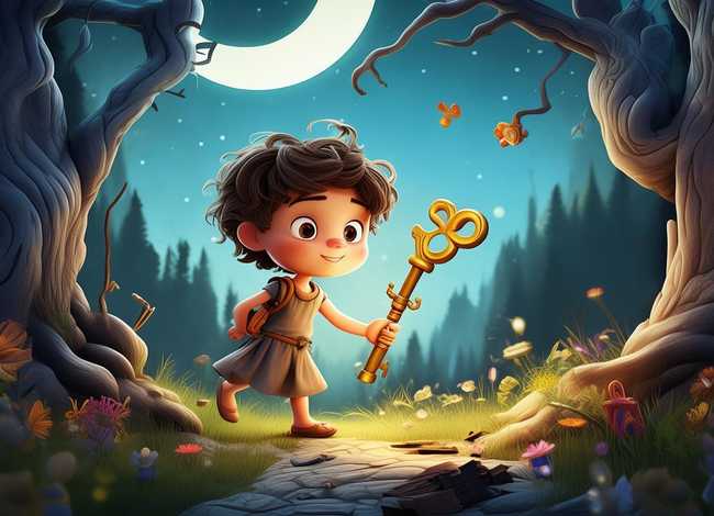 寻找钥匙的儿童故事、儿童动画找钥匙故事