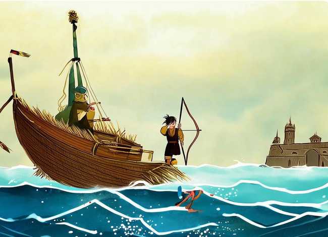 草船借箭儿童画(草船借箭儿童画图片) 草船借箭儿童画(草船借箭儿童画图片)