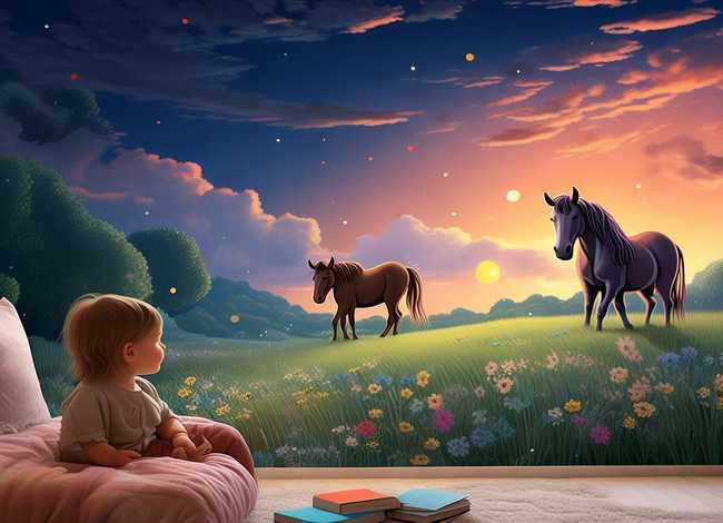 儿童睡前故事马 睡前牛马故事