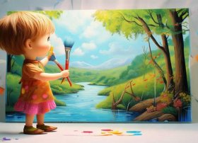 儿童古诗巜画（少儿古诗画）