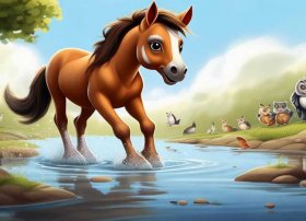 小马过河故事简短版 小马过河故事简短版两分钟