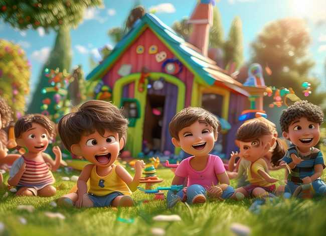 儿童故事快乐准则全文、快乐的幼儿故事