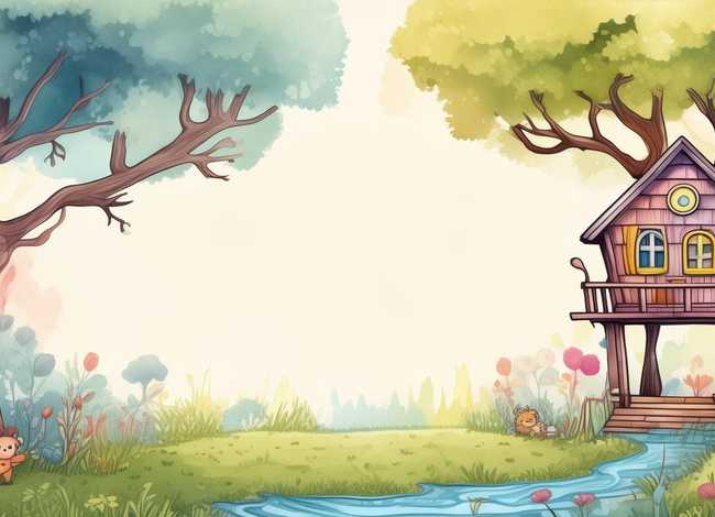 儿童故事创作背景 - 幼儿故事背景视频