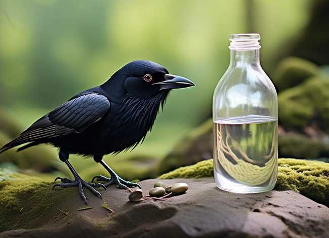 儿童故事内容乌鸦喝水 - 乌鸦喝水幼儿故事内容