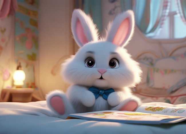 儿童睡前故事懂礼貌的小兔；睡前故事 懂礼貌的小兔子