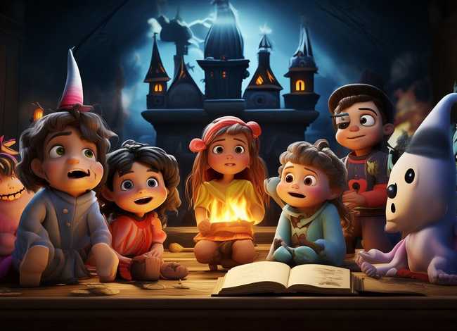 万圣节故事儿童故事mp3；万圣节幼儿故事