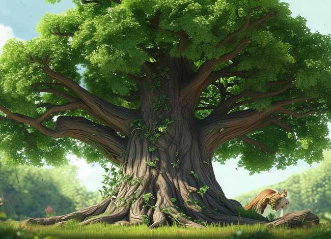 儿童故事《骄傲的树》、骄傲的大树故事视频片
