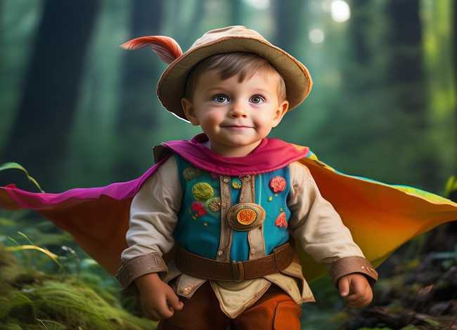 儿童故事男主角人物（儿童童话故事男孩角色扮演服装）