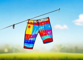 儿童裤子图片、儿童裤子简单画法图片